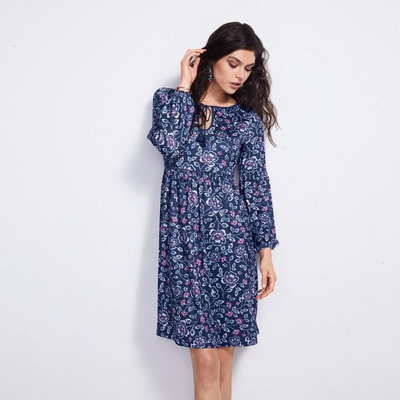 Floral Bohemian Long Sleeve Dress - Picture 13 of 13
